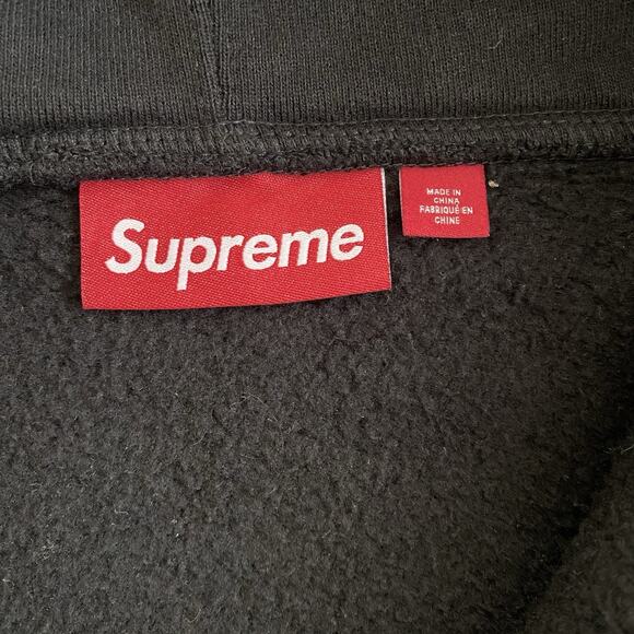 2025 Supreme X Aphex Twin Hoodie Zip Up Sweatshirt I Care Because You Do XL 1995 - Picture 2 of 11